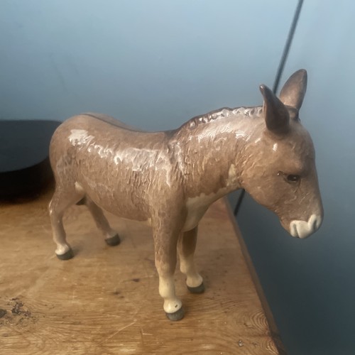 Beswick donkey figurine model - donkey, figurine.