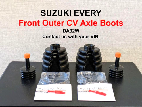 Front outer axle - front, boots