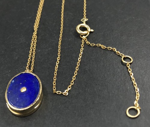 Small lapis lazuli oval