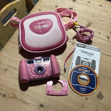 Vtech Kidizoom Plus Camera,  Bag And Wires