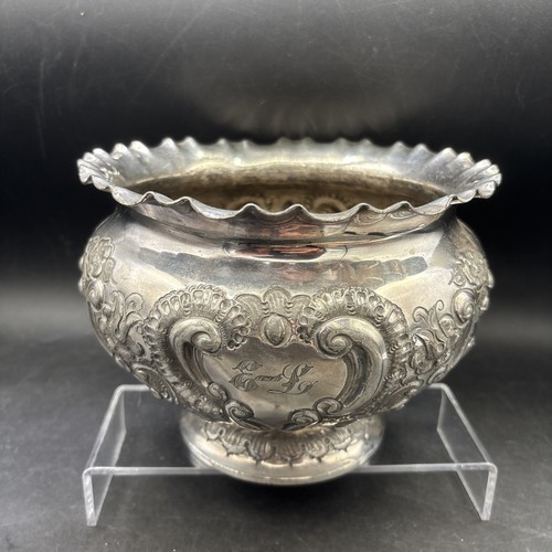 Silver plate planter 1905 - silver,