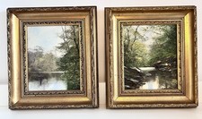 2 Terry Evans Oil Paintings With Original Frames, Signed By Artist