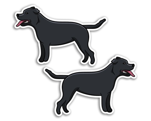 10cm blue staffy dog - 10cm, vinyl