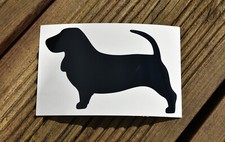 BASSET HOUND DOG SILHOUETTE