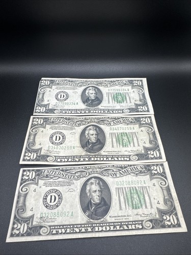 1934 federal reserve - $20,