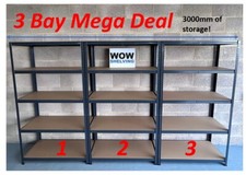 3 Bays GREY boltless metal 5