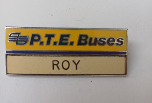 Pte bus badge - pte,