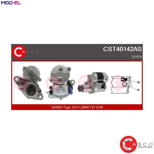 Starter cst40142as for fe - starter, 3s-fe