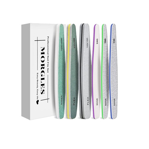 6pc gel nail - 6pc, acrylic