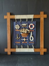 WOOD FRAMED HANGING CLOTH