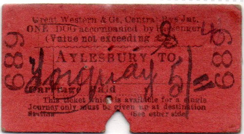 Great western gt central - western, &