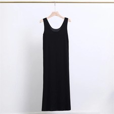 New Women Lady Full Slips Under Dress Slip Anti-Static Tank Long Dress Petticoat