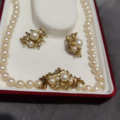 Majorica pearl necklace - necklace, +