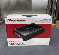 PIONEER CAR STEREO AMP 1600W MAX, 4-MULTI CHANNEL AMPLIFIER GM-D9704 FAULTY