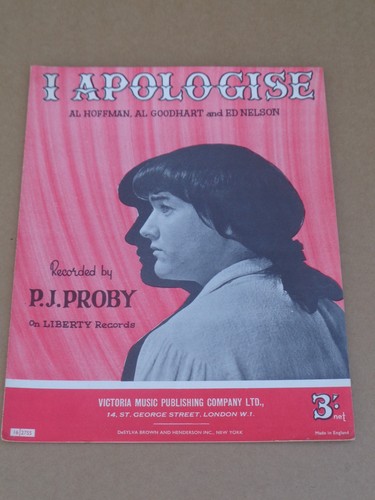 Proby i apologise - p.j.,