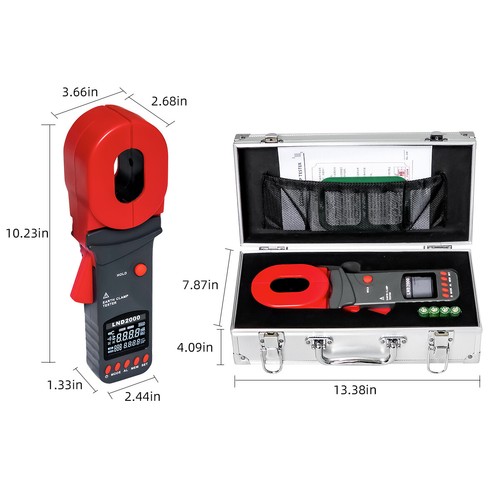 Earth resistance tester clamp - earth,