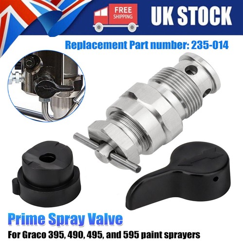 Prime spray valve - valve, for