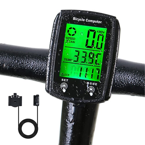 Bike computer speedometer - computer,