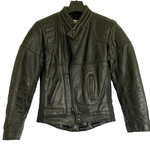 Vintage mens wolf leather - mens,