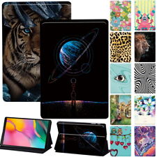 Leather Flip Stand Case Fit Samsung Galaxy Tab A A6 A7 A8 S4 S6 S5e A9 A9+Tablet