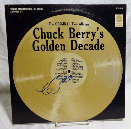 Chuck berry signed - signed, autographed