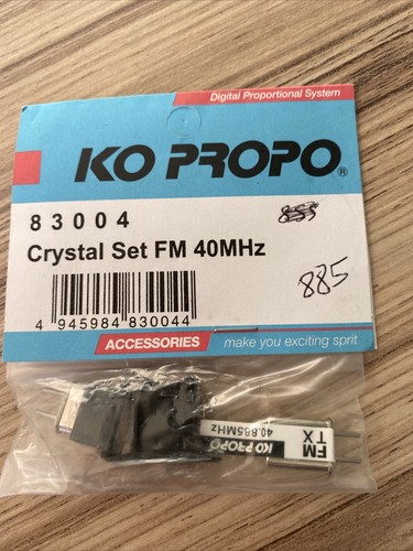 Propo 40mhz 885 crystal - propo,