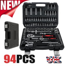94Pc Socket Set 1/2" And 1/4"