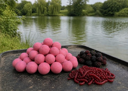 Bloodworm and mulberry - mulberry, 12mm