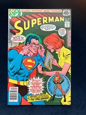 SUPERMAN #330 (DC 1978), 1ST HYPNO GLASSES FROM SUPERMAN MOVIE, NICE COPY!