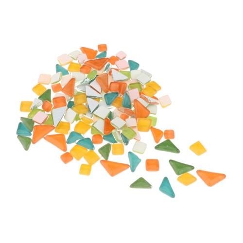 100pcs mosaic tiles arts glass - 100pcs,