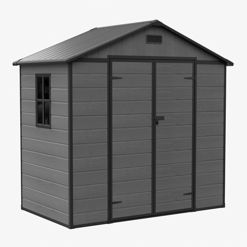 5x4 5ft plastic garden shed - 7.5x4.5ft,