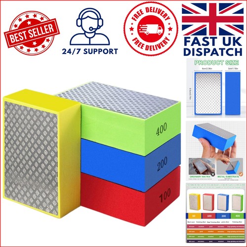 4pc diamond sanding pads - diamond,