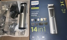 Philips Series 7000, 14-in-1 Multi Grooming Trimmer for Face, Body & Head Ultima