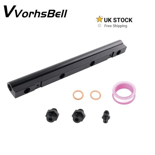 Black intake fuel rail kit - fuel,