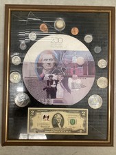 Bicentennial Framed US Coins /