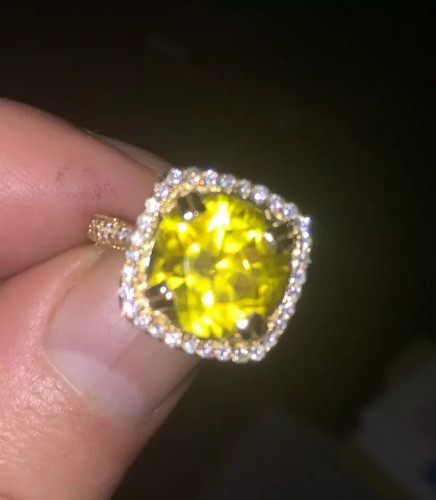 Rare 50ct natural - natural, canary