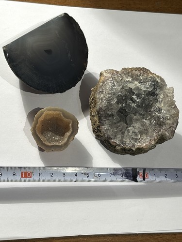 Geode crystal job lot - geode, mineral