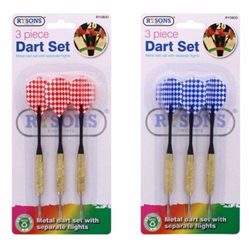 Steel darts set - steel, 18
