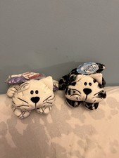 Tesco Chilly and Friends Chester Lovely Cat & Snowcat Plush Soft Toy Bundle BNWT