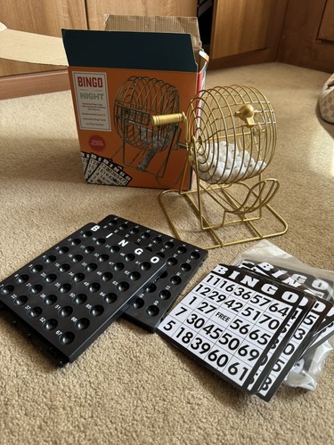 Quality gold cage - gold, bingo