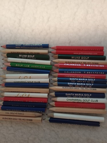 Golf scorecard pencils - pencils,
