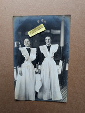 OLD PHOTO WOMEN MAID UNIFORM DOMESTIC FASHION SOCIAL HISTORY PS 348