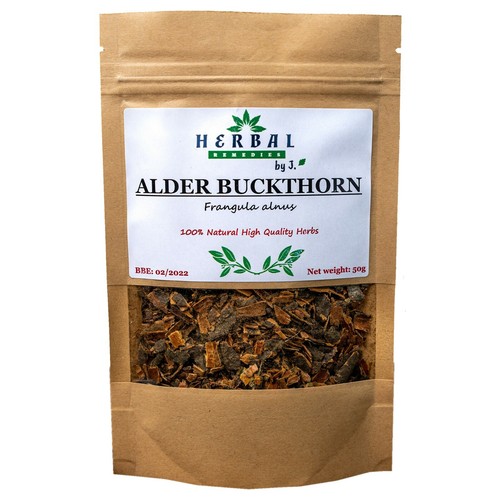 Alder buckthorn bark dried - alder,