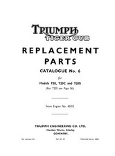 (1206) 1959 Triumph Tiger cub