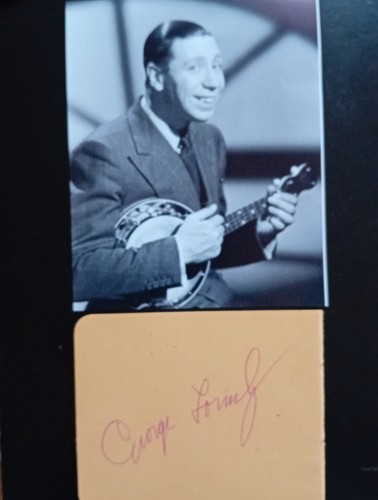George formby signed vintage - george,