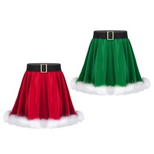 UK Girls Mrs Santa Tutu Skirt