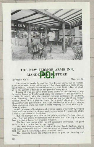 C187 new fermor arms inn - fermor,