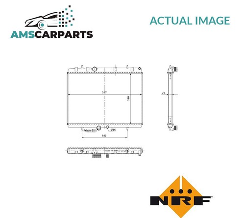 Engine cooling radiator - cooling,