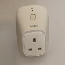 Belkin Wemo Smart WiFi Switch Socket UK 3 Pin Plug