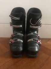 LANGE Black comfortable ski boots unisex kid's Mondopoint 21.5 in good condition